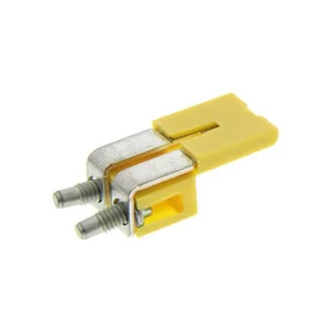 Connector Cross 3 Pole WQV 4/3 41A 16.7 x 7.6 x 18mm Yellow [Pack=3]