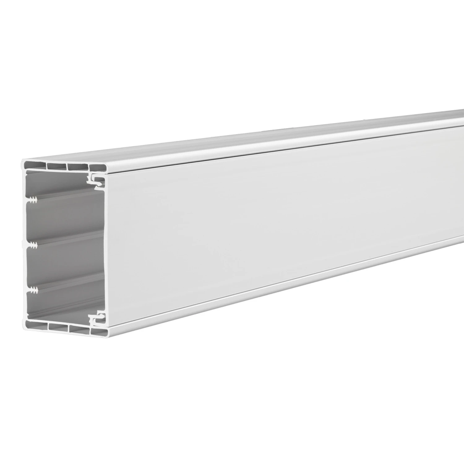 Dado Trunking 1 Compartment 100 x 60mm x 3m White UPVC Consort 106 - Image 3