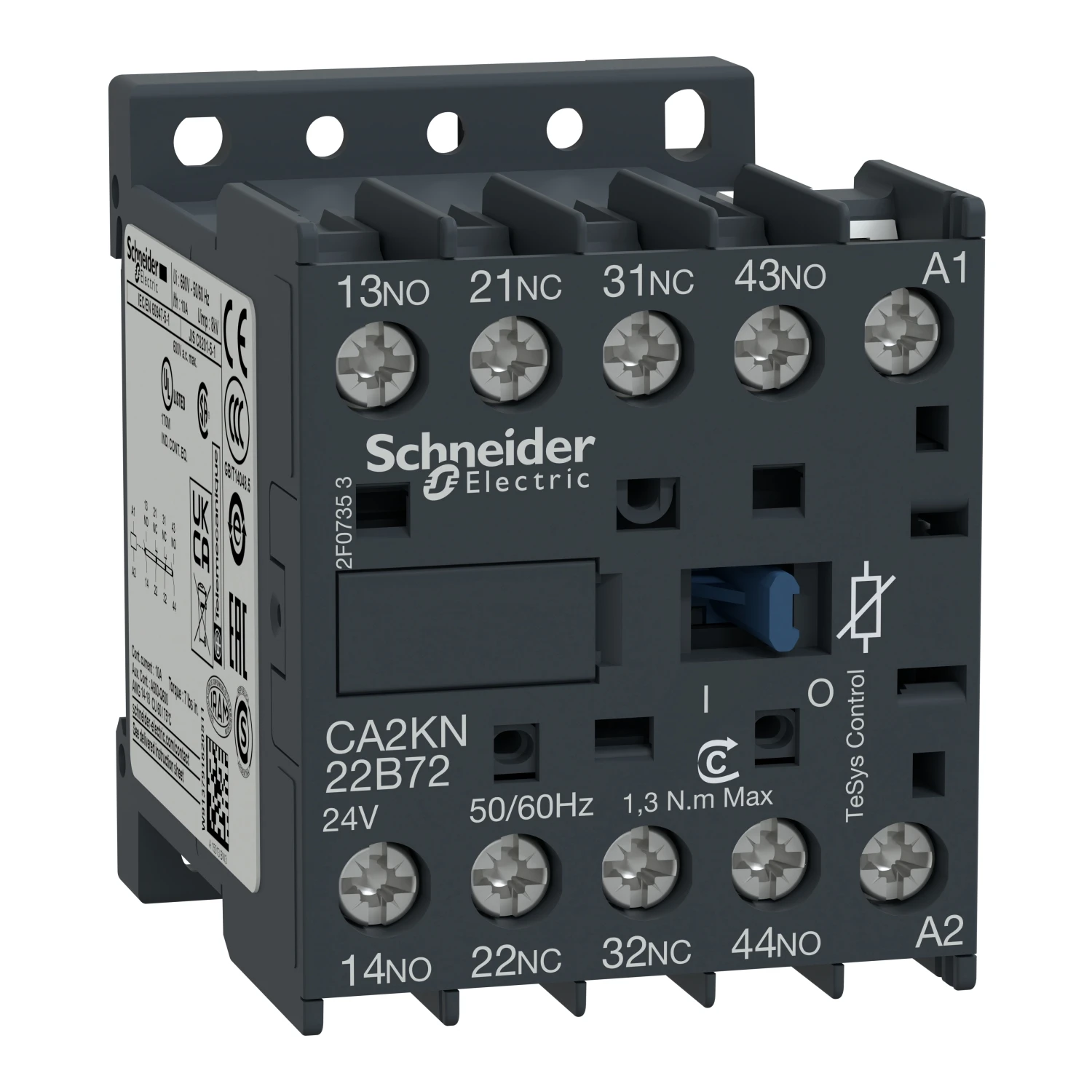 Relay Mini Control 2Normally Open+2Normally Closed 110V 50/60Hz Integral Suppression