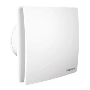 Fan 3 Speed Selv Pull Cord Or Remote 100mm White IP4X