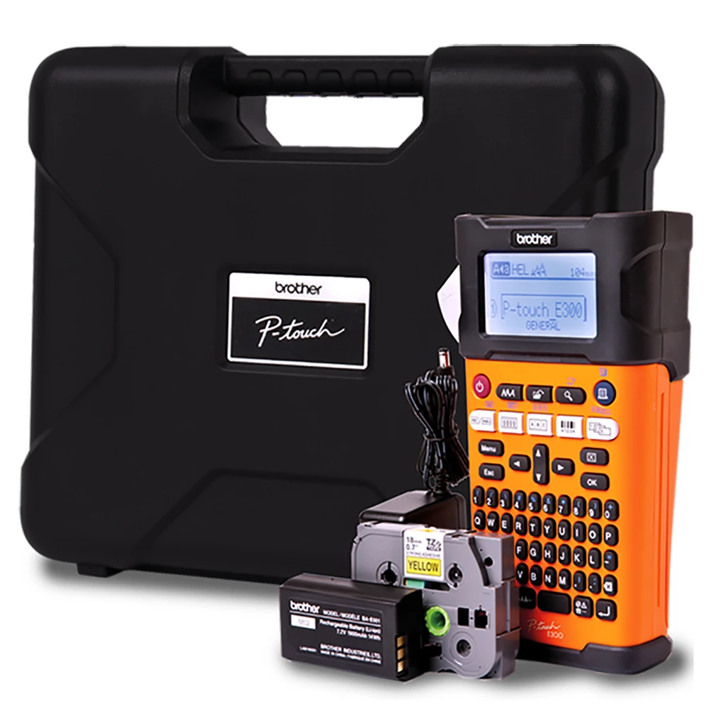 Printer Handheld Electrician Labelling 134 x 221 x 69mm Orng+Black