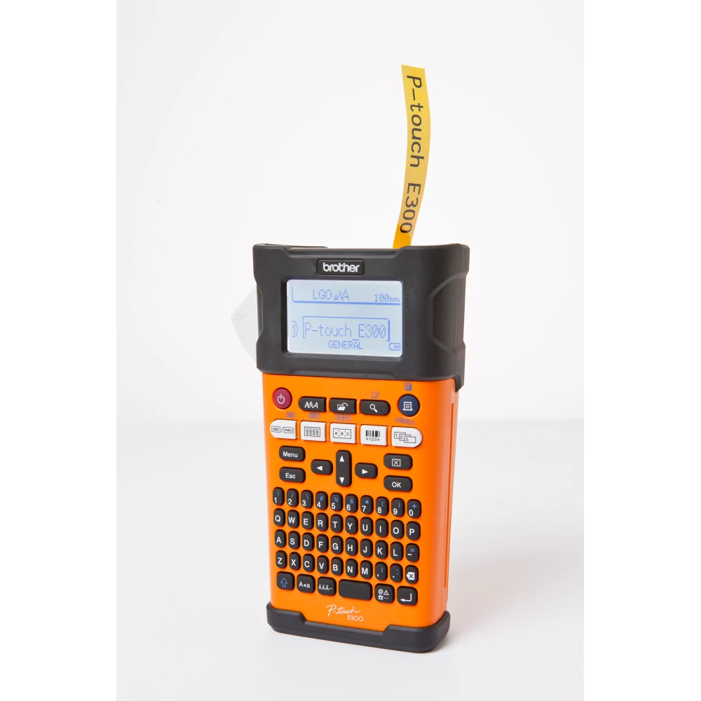 Printer Handheld Electrician Labelling 134 x 221 x 69mm Orng+Black - Image 4