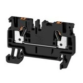 Feed-Through Terminal Push In 2.5 Mm 800 V 24 A Black