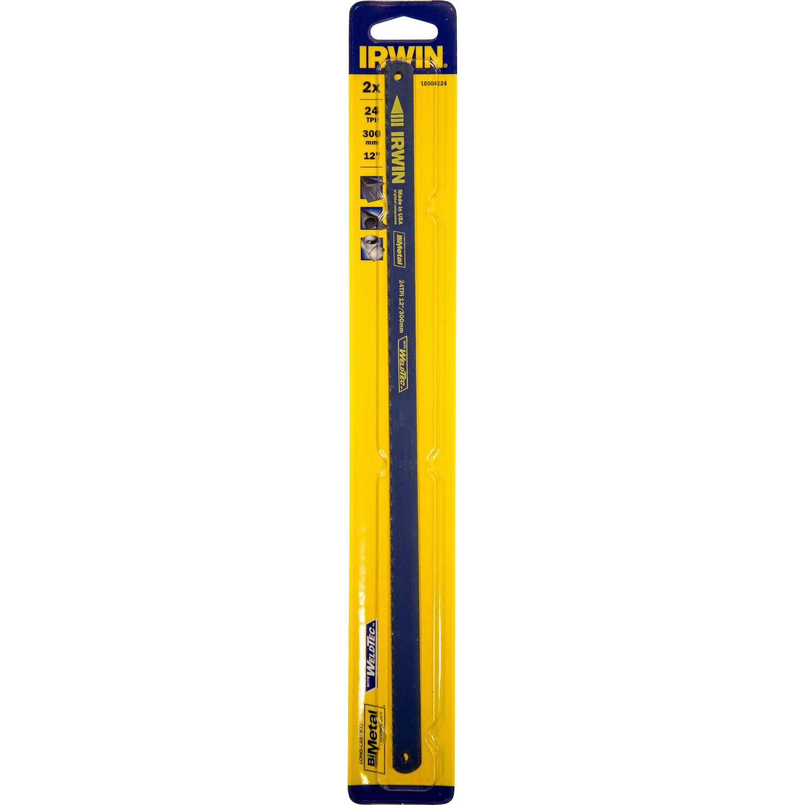 300mm 24T Bi Metal Hacksaw Blade Pack of 2 - Image 3