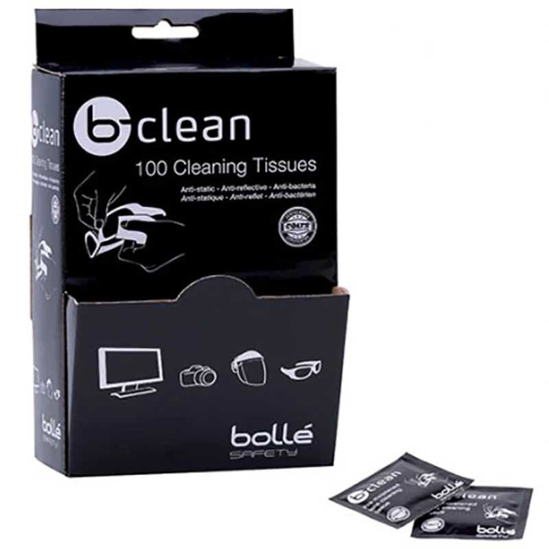 Bolle Lens Cleaning Wipes (Box of 100) - Image 2