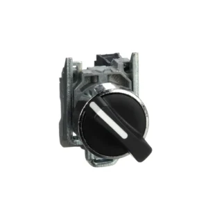 Black Selector Switch 22 2-Position Stay Put 1NO 600V