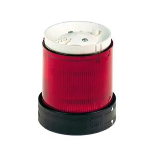Lens Unit Illuminated Integral LED 24V Red