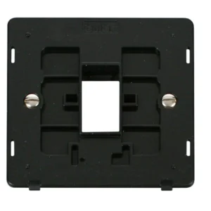 Switch Interior 1 Gang 1 Aperture Black