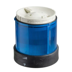 Lens Unit Illuminated Integral LED 24V Blue