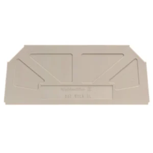 End Plate Wemid 4g 1.5 x 33.85 x 82.2mm Dark Beige