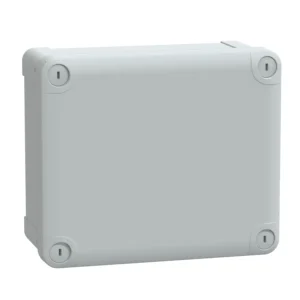 ABS Box IP66 IK07 RAL7035 Internal H175W150D80 External H193W164D87 Opaque Cover H20