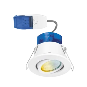 Aurora R6 Cws Adjustable 4-6W Colour & Wattage Switchable Fire Rated Downlight With Fastrfix