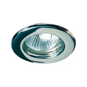 QPAR16 GU10 Halogen Downlight 50W 80 x 130mm Chrome