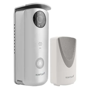 Battery Powered Wi-Fi Door Station - Silver