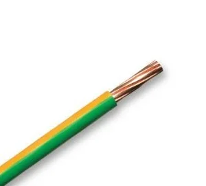 6491X 1.5mm² Green/Yellow PVC Basec Cable 1-Core