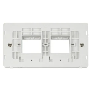 Switch Interior 2 Gang 2X2 Aperture Polar White