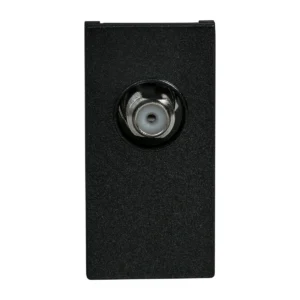 Designa 41SAT1B Modular Grid Satellite Socket Black
