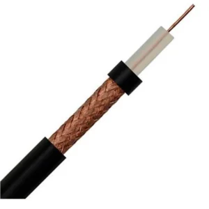 Jaylow RG59-01 Low Loss Coaxial Cable 100m Black