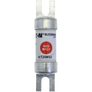 Bussmann Red Spot 20M32A Industrial Offset Bolted Tag Fuse Link