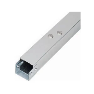 Salamandre 1 Compartment Pre-Galvanised Steel Distribution Trunking 100mm x 50mm x 3m Length