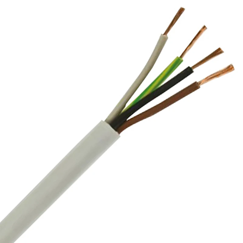 3094Y 1.0mm² White Harmonised H05V2V2-F Cable 4-Core Flexible - Image 2