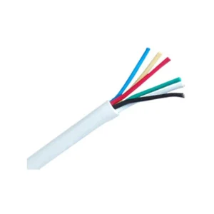 6-Core Alarm Cable 100m Black/White