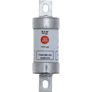 Bussmann Red Spot 63M100A Offset Bolted Tag Fuse Link
