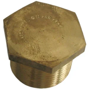 M40 Brass Hexagonal Head Type Stopping Plug