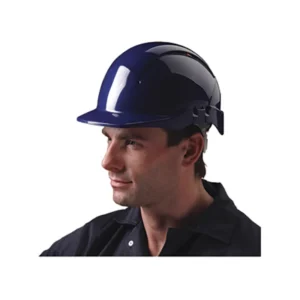Concept Reduced Peak Vented Blue Helmet