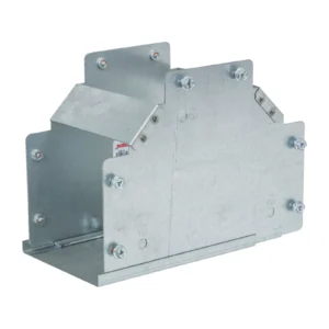 Legrand Tee 1 Comp Outside Lid Gusset 100X100mm Steel Pre-Galvanised IP30