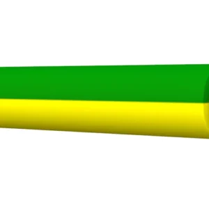 6491X 25.0mm Green And Yellow PVC Basec Cable 1-Core 50m