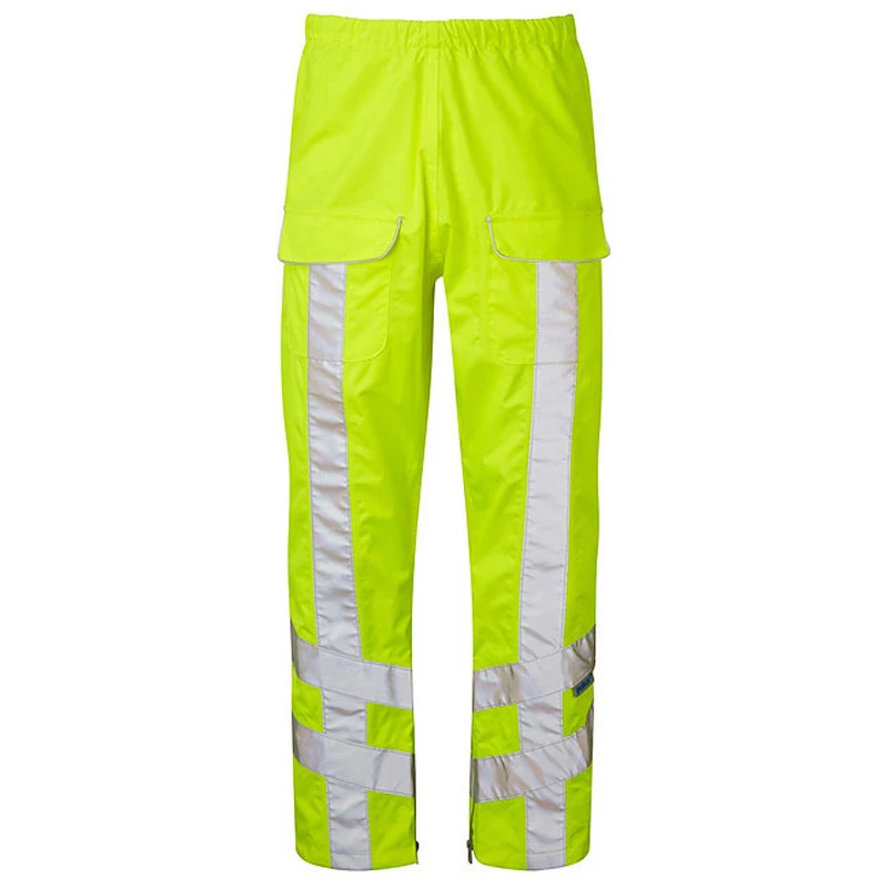 HI-Vis Waterproof Overtrouser XXL Yellow