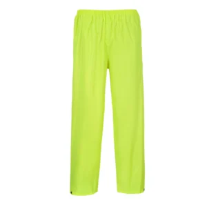 Portwest S441 Classic Adult Rain Trouser Regular Fit Medium Yellow