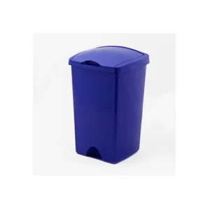 Blue 50 Litre Lift-Top Bin