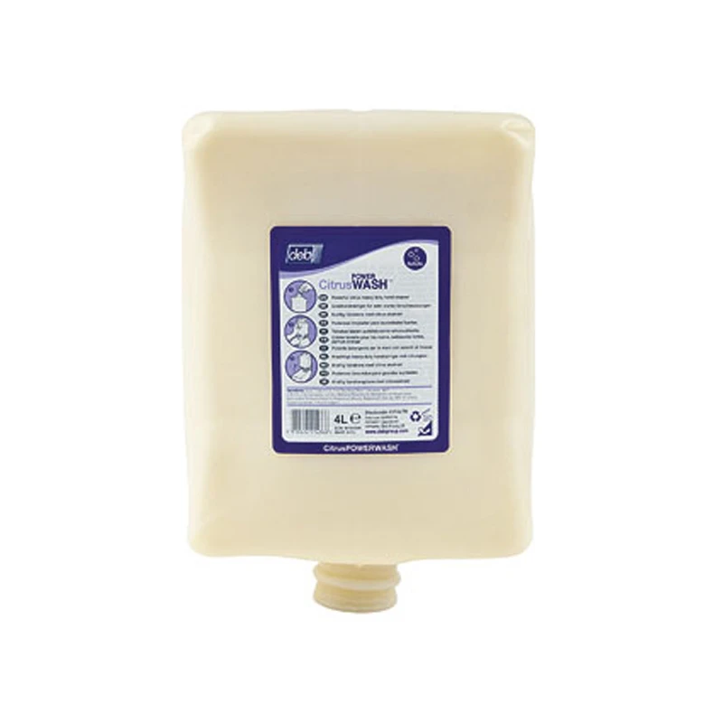 Hand Cleanser Power Wash Citrus Cartridge 4 Litre - Image 2