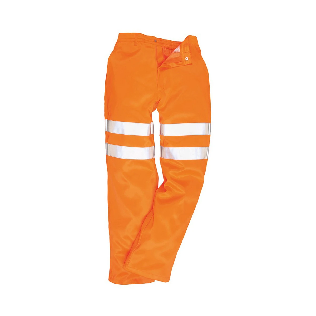 HI-Vis Polycotton Trouser Medium Orange - Image 2