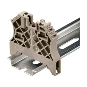 Bracket End Wew 35/2 56 x 8 x 47mm Dark Beige - 10 Pack