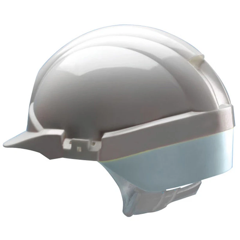 Reflex White Helmet with Rear Silver Flash - Image 2