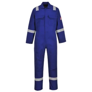 Portwest Bizweld BIZ5 Iona Long-Fit Flame-Resistant Coverall Large Navy
