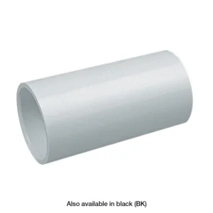 PVC-U Round Conduit Straight Coupler 25mm White
