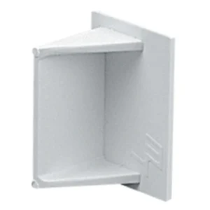 Mini Trunking PVC-U End Cap 25 x 50mm White