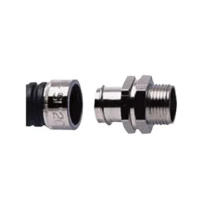 Connector Type B Swivel Male IP54 M16 Brass Nickel Plated IP54 [Pack=10]
