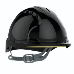 EVO®3 Safety Helmet - Micro Peak - Slip Ratchet - Vented - Black