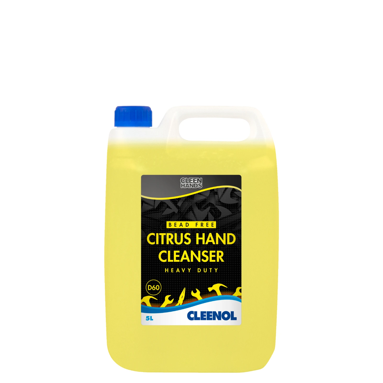 Cleenol Cleenhands Heavy Duty Citrus Hand Cleaner with Pump 5 Litre