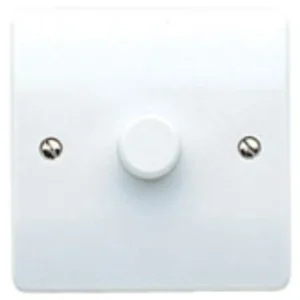 MK Dimmer Switch 1 Gang 2Way LED 4-70W White Single Intelligent
