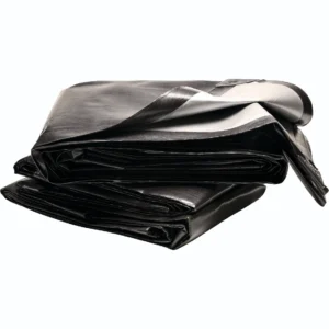 3x3.6m Black 27Kg Taupaulin Textarp Heavy Duty Foranka