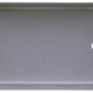 Box 3&4 Gang Flush 73 x 133 x 40mm Aluminium 4 x 20mm & 4 x 25mm Knockout