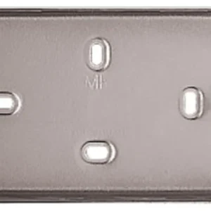 Box 2 Gang Surface 86 x 146 x 41mm Aluminium 7 x 20mm Knockouts