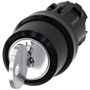 Ronis Key Operated Switch 22mm Round