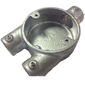 Conlok 25mm Galvanised Y Box Push Fit